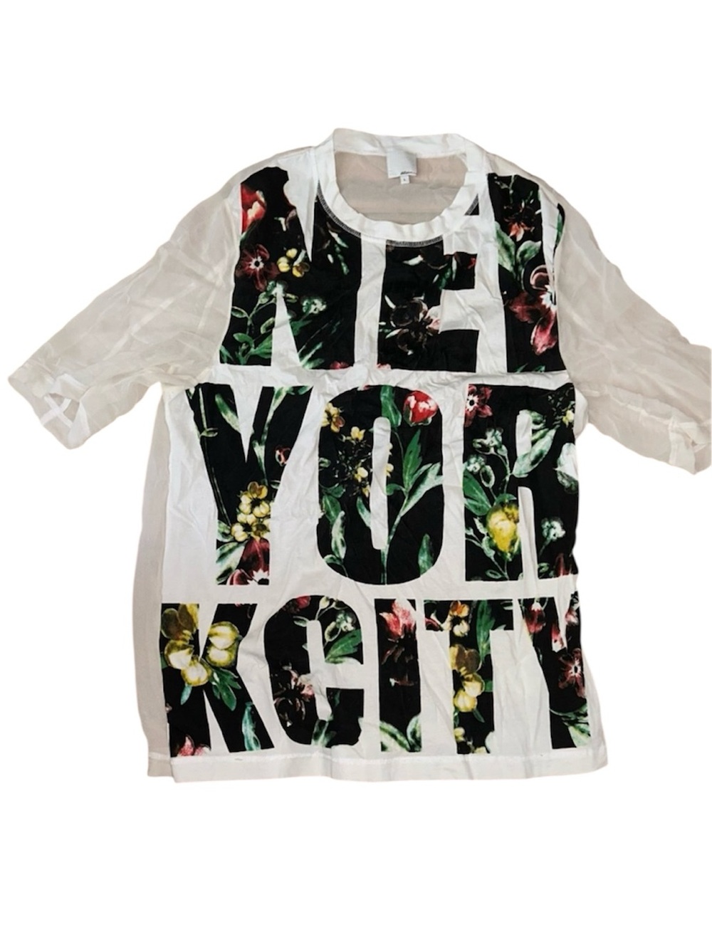 3.1 Phillip Lim Pale Pink Logo Tag Tee View 4
